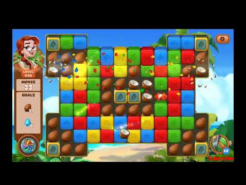 Lost Island Blast Adventure Level 690 NO BOOSTERS - A S GAMING