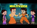 Chhota Bheem VS Bheemika Crazy Multiverse Swap Cartoons For Kids Adventure Videos In Hindi