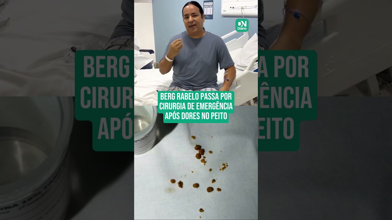 Imagem da notícia Berg Rabelo passa por cirurgia de emergência após dores no peito