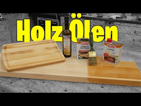 Holz Richtig Ölen ! Wichtige Tips vom Profi