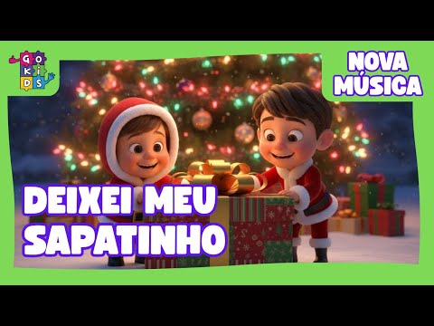Deixei Meu Sapatinho na Janela 🎵  Músicas para Dançar e Cantar | Com toda a Turma do GoKids 🎶 🎉