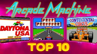 Top 10 Best Track Racing Games for Coin Op Arcade Machines