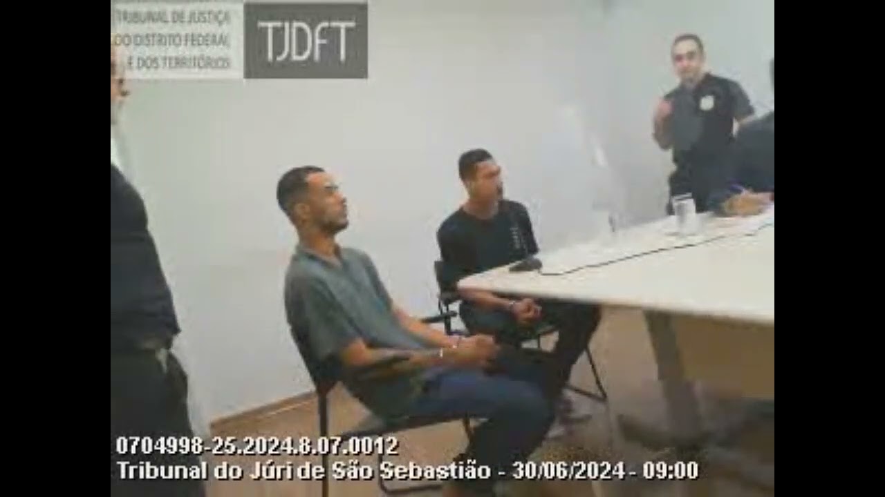 Criminoso Algemado Ataca Juiz em Audiência de Custódia no Distrito Federal