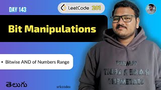 YouTube video 'Bitwise AND of Numbers Range | Leetcode 201 | Python DSA | srkcodes'