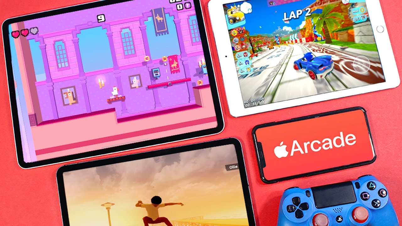iPad Pro 12.9" 2020: Gaming with Dualshock 4 (Apple Arcade Gameplay)