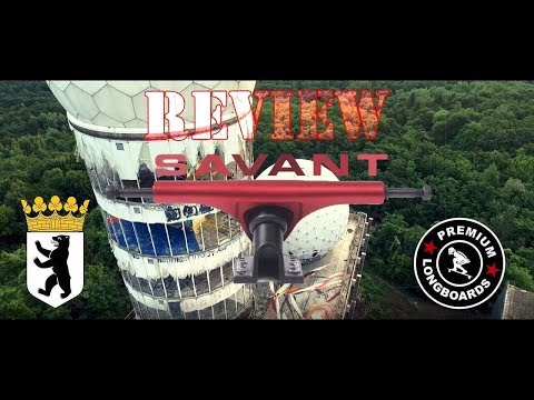 Paris Savant Longboard Trucks REVIEW (german) || Premium Longboards 4K