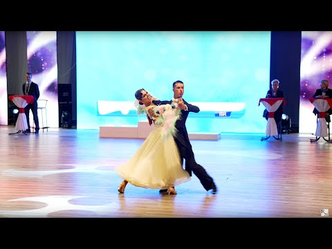 European championship 10 dance. Tango. Andrea Roccatti - Marika Odikadze