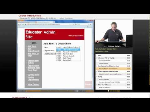 Advanced PHP with MySQL