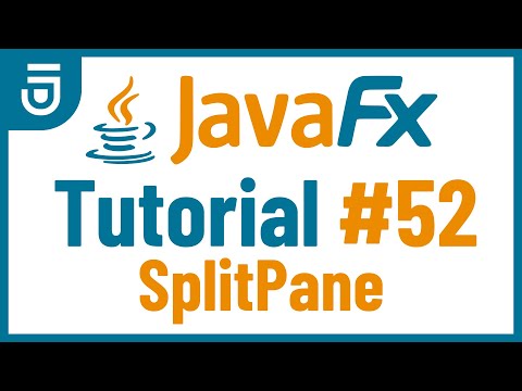 SplitPane | JavaFX GUI Tutorial for Beginners