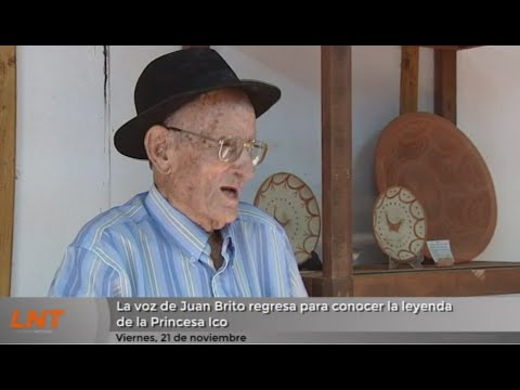 La voz de Juan Brito regresa para conocer la leyenda de la Princesa Ico