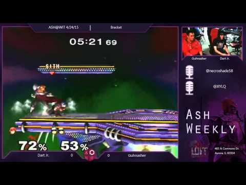 Melee Bracket ASH@WIT 4/24/15 - Vandire (Marth) vs Guhnasher (Falcon)
