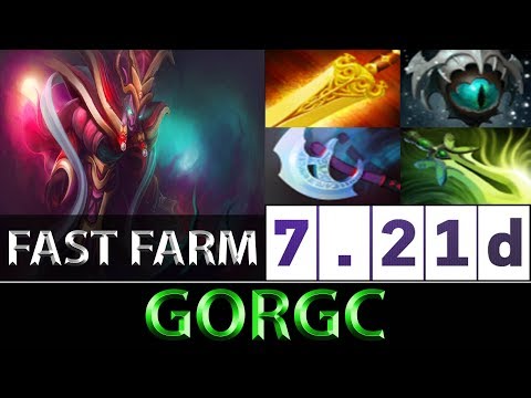 Gorgc [Spectre] Fast Farm 808 GPM Simple Build ► Dota 2 7.21d