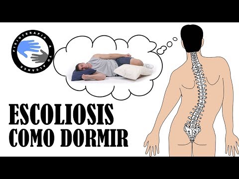 Como dormir con escoliosis