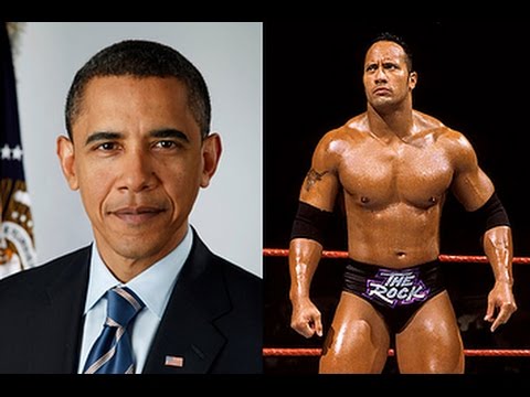 Barack Obama - The Rock  wrestler entrance (botchamania suggestion)