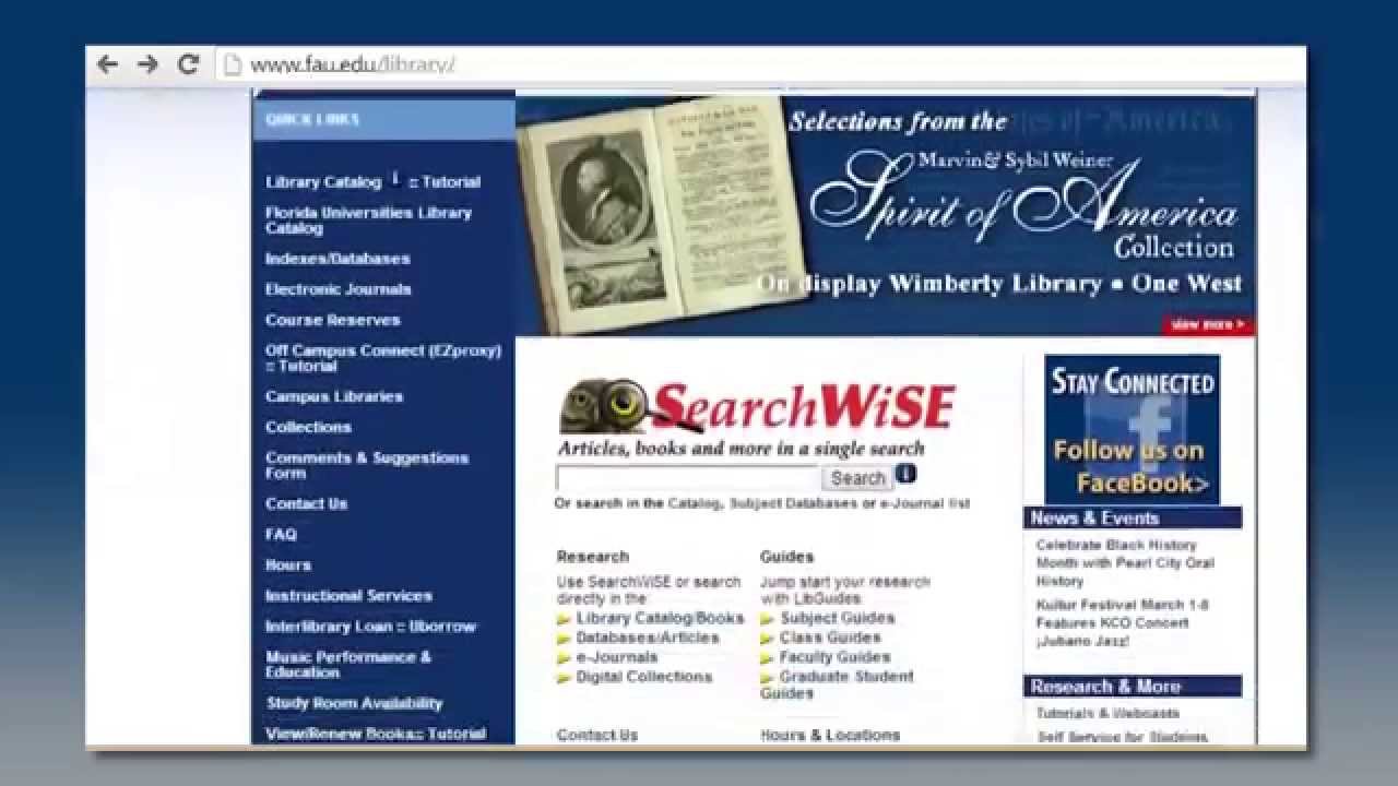 FAU Library Overview