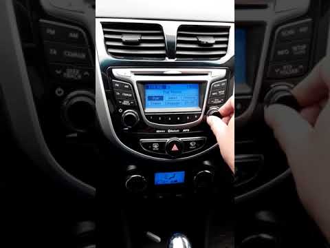 Как подключить телефон к автомобилю Hyundai Solaris