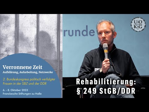 (12) Rehabilitierung: § 249 StGB/DDR