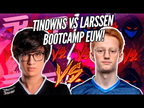 TINOWNS VS MID DA ROGUE, LARSSEN! BOOTCAMP WORLDS 2021!