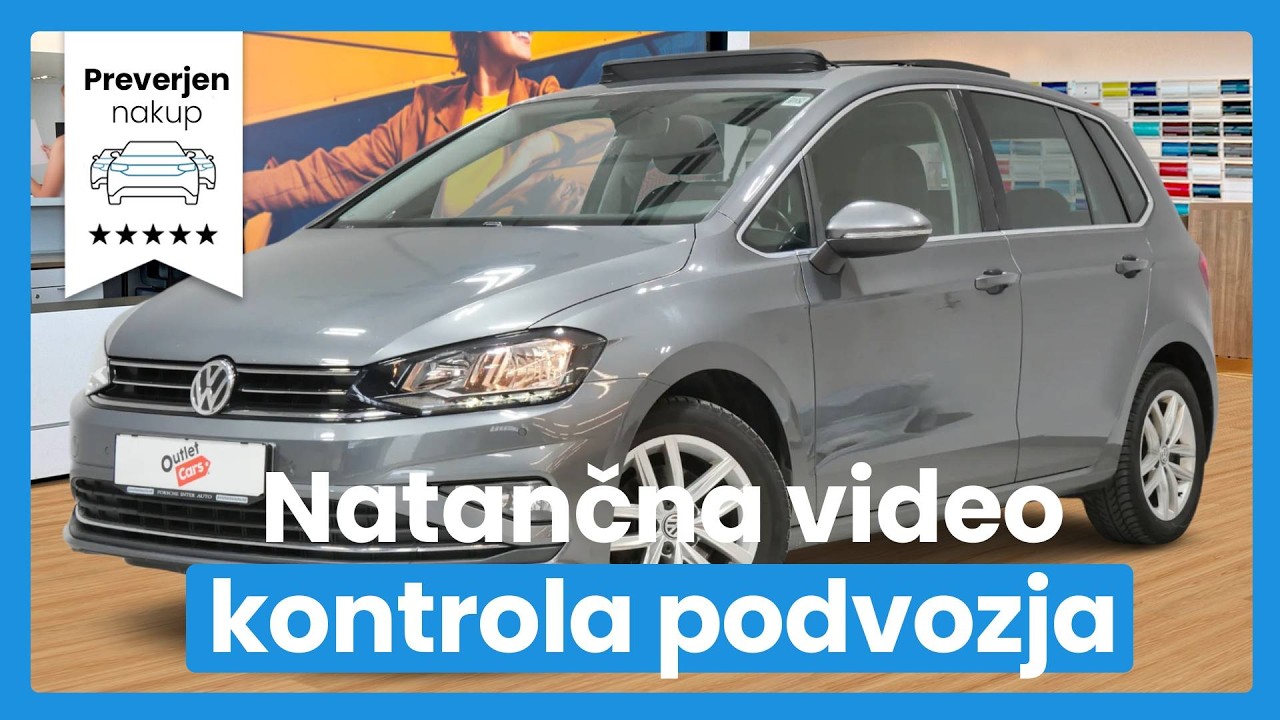 Volkswagen Golf Sportsvan 1.6 TDI Highline DSG - SLOVENSKO VOZILO