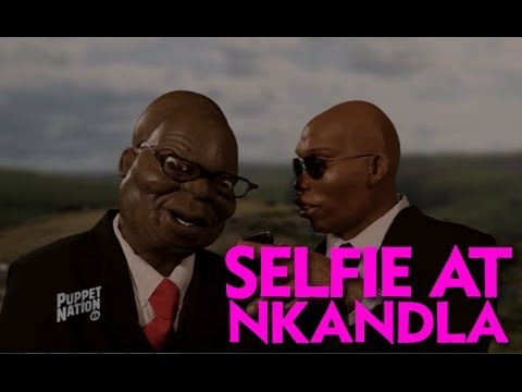 Zuma’s selfie at Nkandla