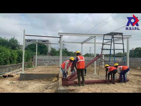 Cement Precast Rooms for Labor Colony