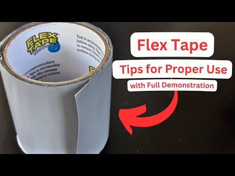 Quick Tips for Maximizing Flex Tape Performance | Do's and Don'ts of Using Flex Tape from Flex Seal