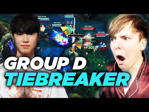 LS | CHOVY GOING FOR FIRST! GROUP D TIEBREAKER | Gen.G vs RNG Groups