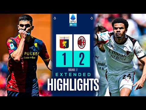 GENOA-MILAN 1-2 | EXTENDED HIGHLIGHTS | SERIE A 2025/26