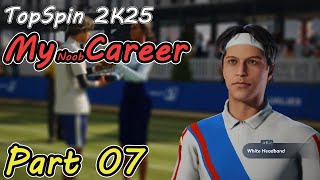 TOP SPIN 2K25　Mycareer Mode Part07