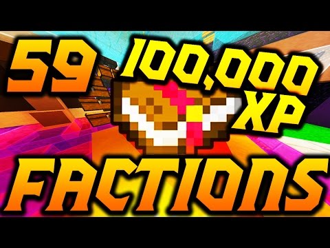 Minecraft Factions VERSUS: Episode 59 "100,000 XP LEVELS IN BOOKS?!"