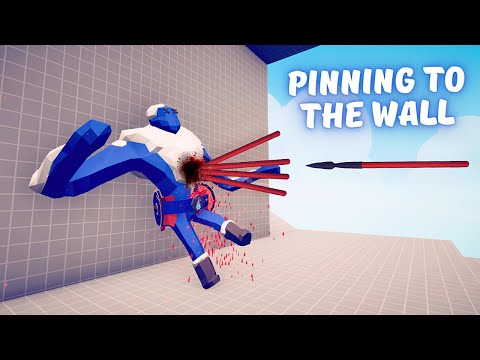 PINNING EVERY SECRET UNIT TO THE WALL - Totally Accurate Battle Simulator