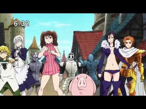 Nanatsu no taizai meliodas vs galand courtesy call.