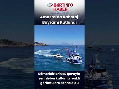 🇹🇷Amasra'da Kabotaj Bayramı Kutlandı ⚓️ #bartın #haber #gündem #amasra #kabotaj