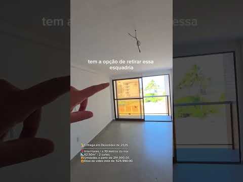 APTO 2 Quartos em João Pessoa-PB, a 70m do mar.