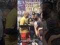 Roy Jones Jr HEATED! goes off on NDO CHAMPS face & yells at him in angry face off!