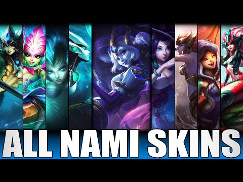 All Nami Skins Spotlight 2020 - Including Cosmic Destiny Nami