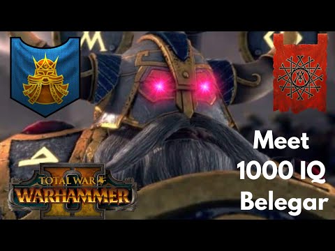 The 1000 IQ DAWI VANGUARD PLAY. Dwarfs Vs Skaven. Total War Warhammer 2, Multiplayer