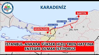 İstanbul-Ankara Yüksek Hızlı Tren Hattına Entegre Olmak İstiyoruz!