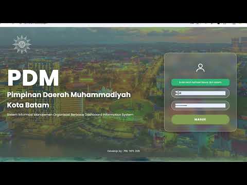 Sistem Informasi Manajemen Organisasi Berbasis Dashboard Information System 