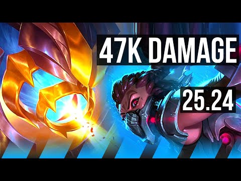 VEL'KOZ vs AKALI (MID) | 47K damage | EUW Master | 25.24