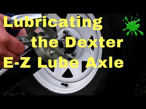 Lubricating the Dexter E-Z Lube Axle Bearing System