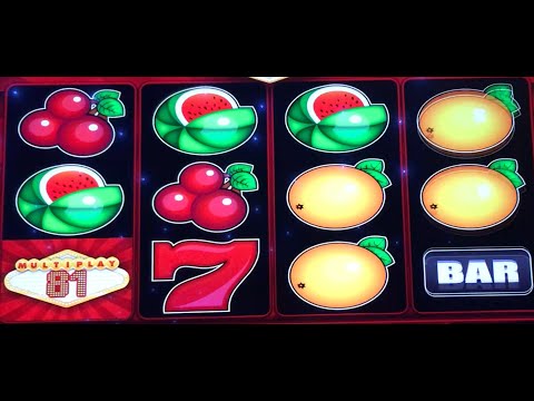 Live play on Multiplay 81 (Multi lotto) slot machine HIGH LIMIT - NICE WIN!