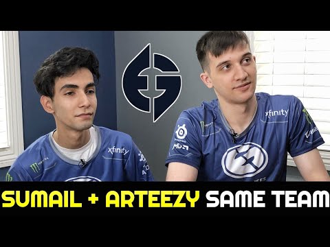 when OLD EG cores meet in pub - SUMAIL + ARTEEZY same team 7.27 Dota 2