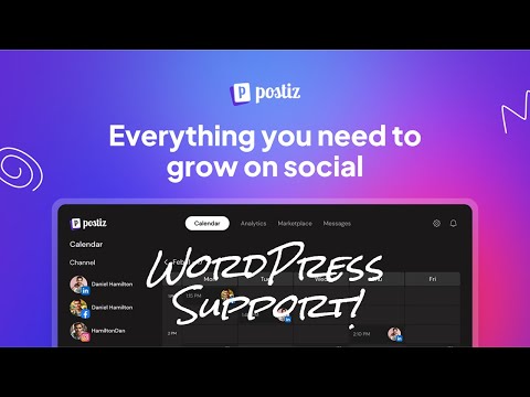 Postiz - WordPress Support