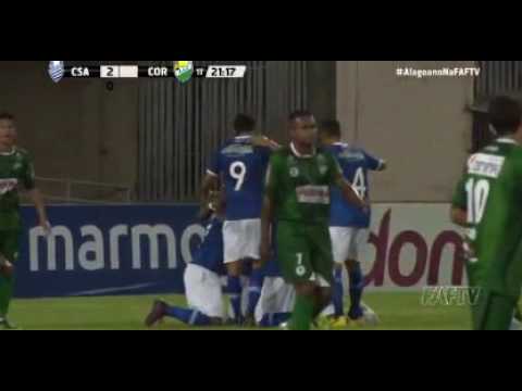 Gols de CSA 3x0 Coruripe - Campeonato Alagoano 15/03/2017
