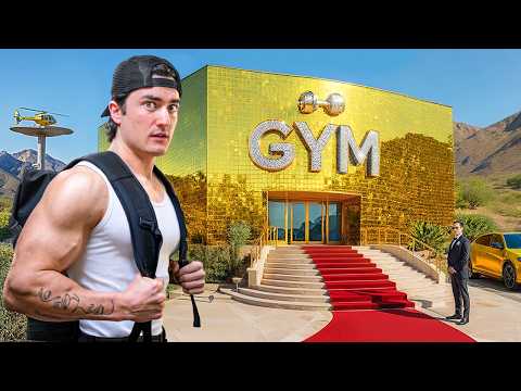 $1 vs $10,000,000 Gym!