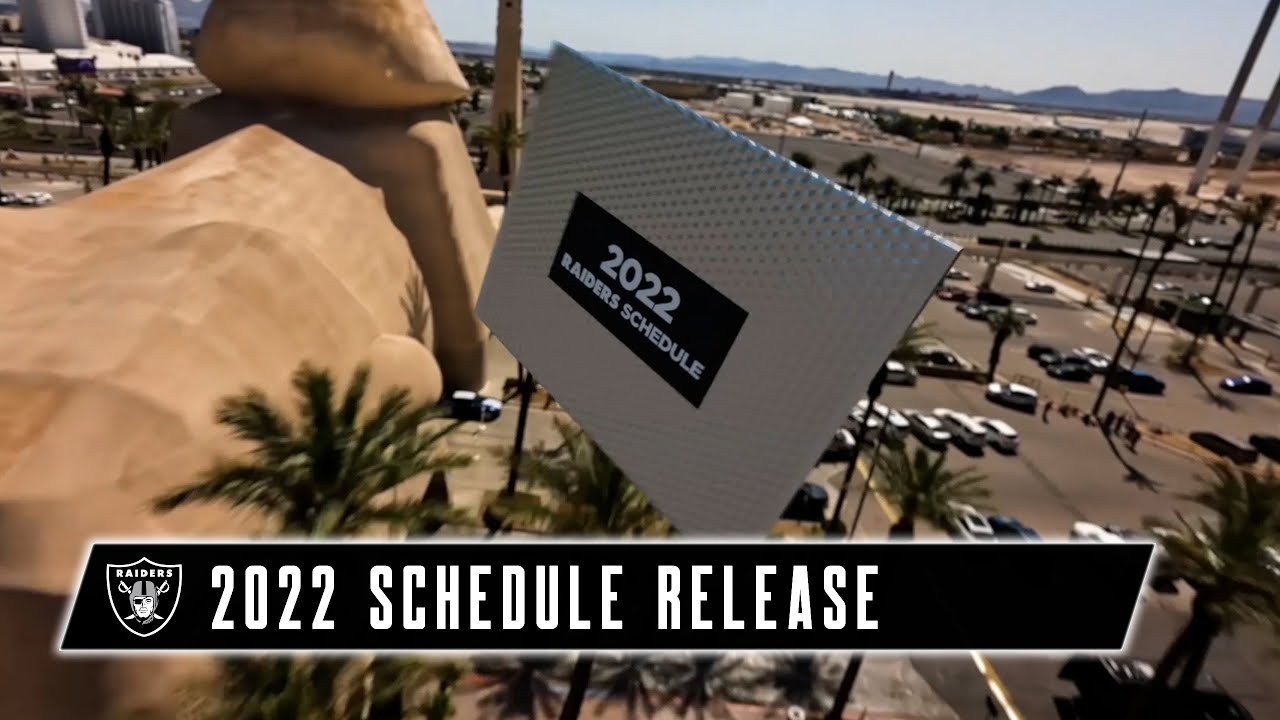 Raiders' 2022 Schedule Reveal | Las Vegas Raiders | Schedule Release | NFL