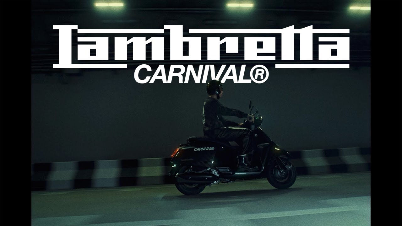 LAMBRETTA X300 CARNIVAL LIMITED EDITION - Midnight Checker 🖤🏁
