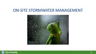2021 SDCI Drainage Review 101 and Code Updates