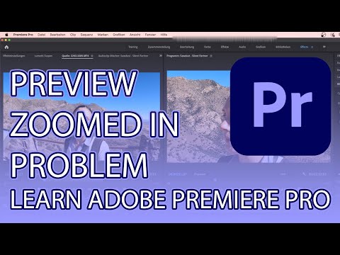 Preview Zoomed In Problem Does Not Match Source - Adobe Premiere Pro